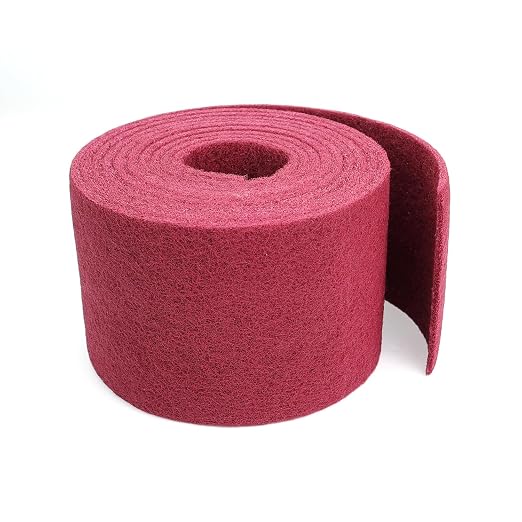 Maroon General Purpose Scuff Pads, Scouring Pad, Paint Primer Prep Scratch by QZATTCAEN