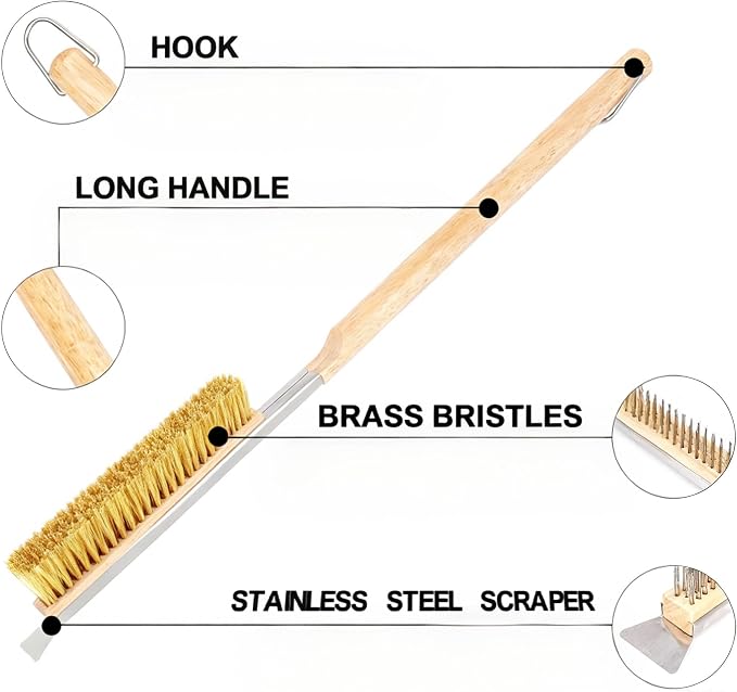 Thornfield 26” Pizza Oven Brush - Image 5
