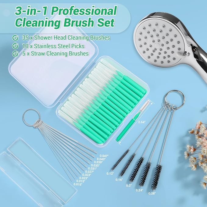 50-in-1 Shower Head & Straw Cleaning Kit - Image 3