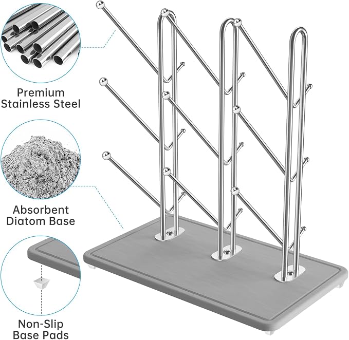 NiHome Baby Bottle Drying Rack - Image 2