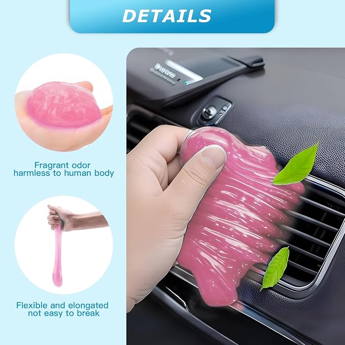 Car Cleaning Gel, Reusable Car Cleaning Putty - Image 3