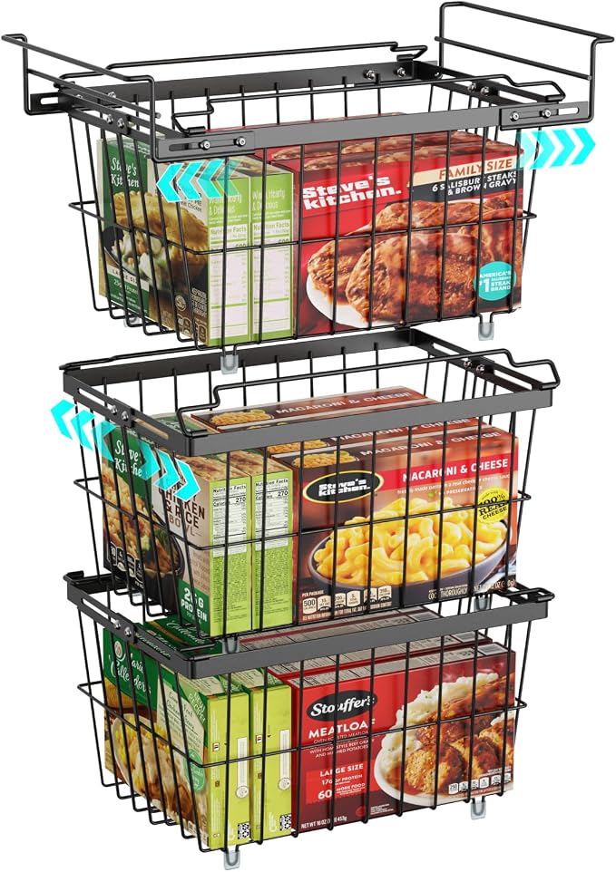 iSPECLE Freezer Organizer Bins by iSPECLE