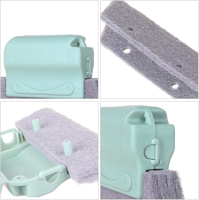 Magic Window Track Cleaner, Window Groove Cleaning Brush Tools Set - Image 5