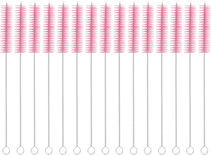 uxcell 15Pcs Drinking Straw Cleaning Brushes, Sippy Cup, Bottle and Tube by uxcell