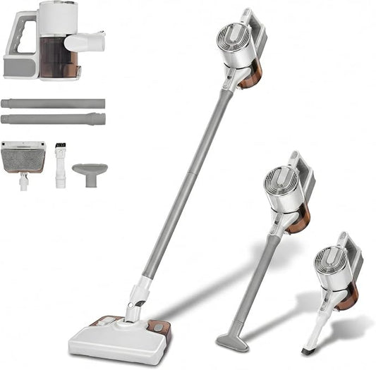Wet Dry Vacuum Cleaner, 3-in-1 Cordless Vacuum and Mop Combo，45Mins Runtime by XXULDCF