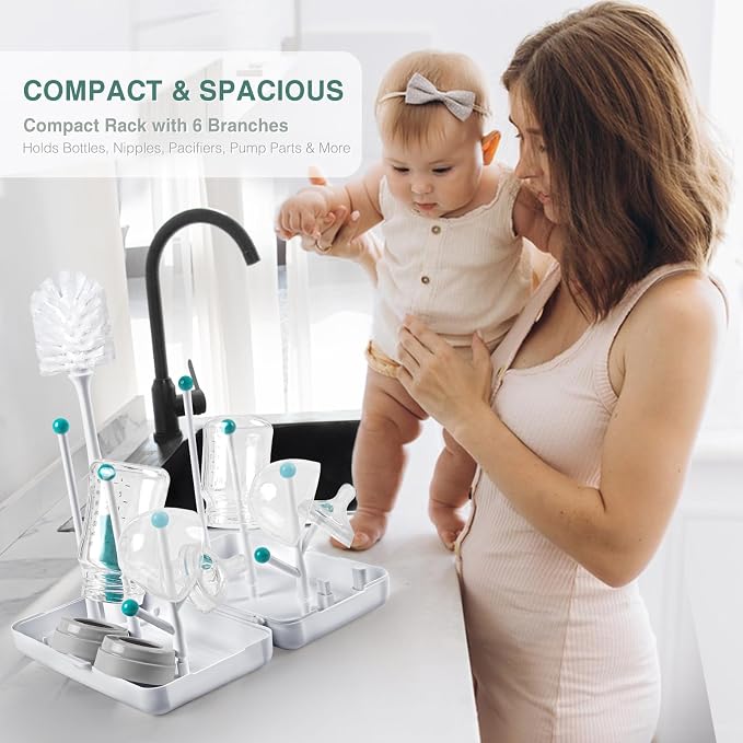 Termichy Travel Baby Bottle Drying Rack, Compact Size - Image 6