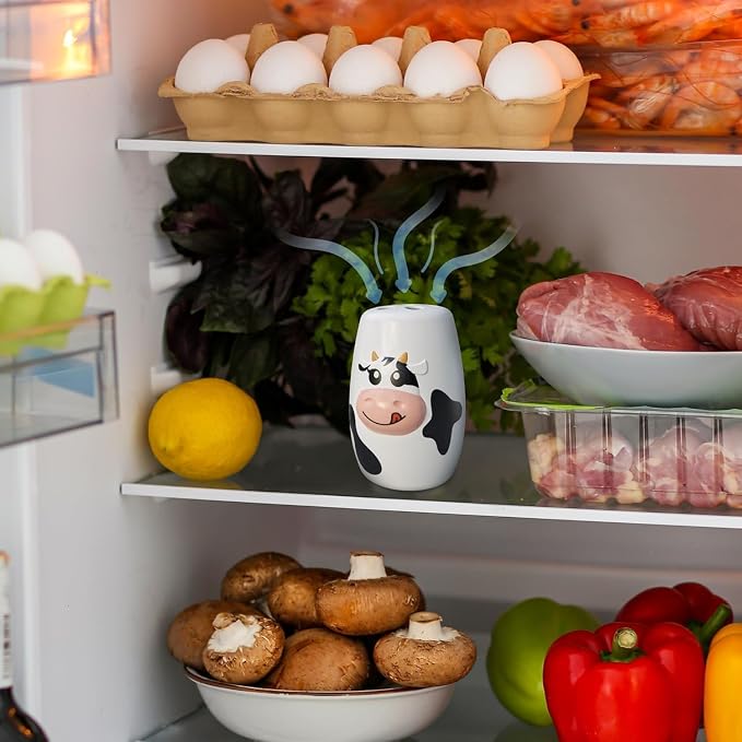 Cow Fridge Baking Soda Deodorizer – Fun Baking Soda Container | Baking Soda - Image 5