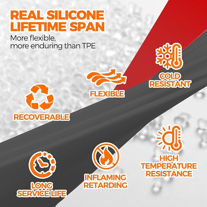 Holikme Weather Stripping 41 inch Door Draft Stopper Under Door Draft Blocker - Image 3
