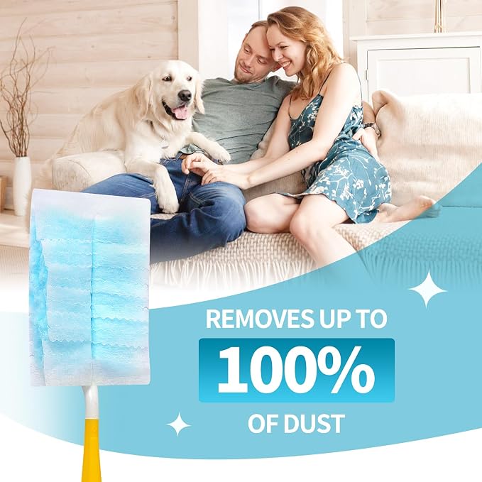 60 Count Microfibre Feather Duster Refills Compatible - Image 6