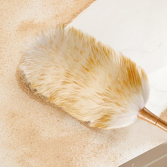 Dusters for Cleaning 20in Static Fluffy Lambswool Duster - Image 6