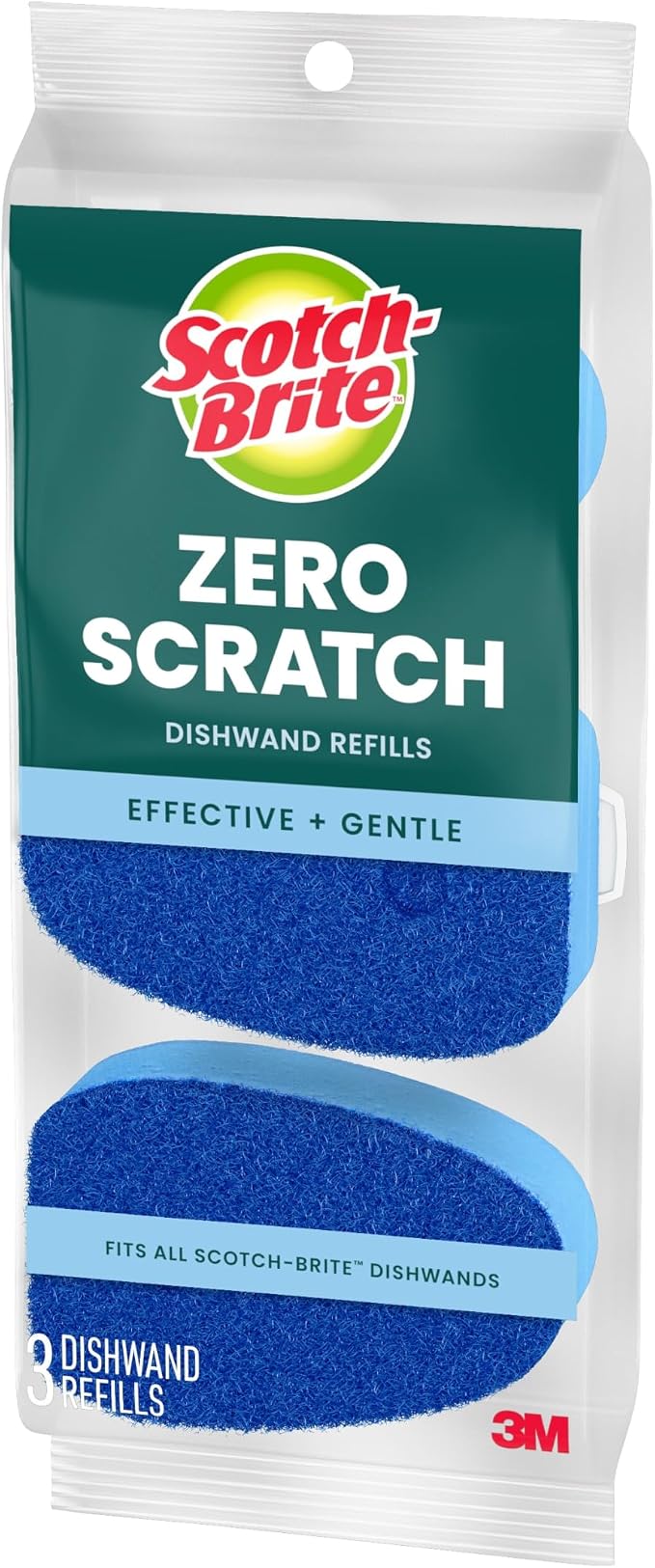 Scotch-Brite Non-Scratch Dishwand Refills, Fits All Scotch-Brite Dishwands - Image 2