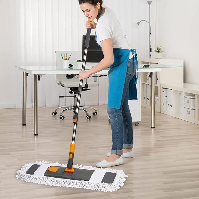 MASTERTOP Dust Mop for Floor Cleaning, Microfiber Floor Mop - Image 6