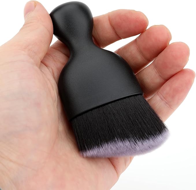 Car Detailing Brush, Soft Bristle Cleaning Brush, Scratch-Free Auto Duster Tool - Image 4