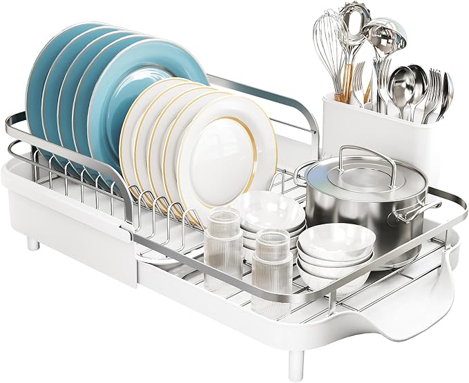 Dish Drying Rack, Expandable Dish Rack - Image 8