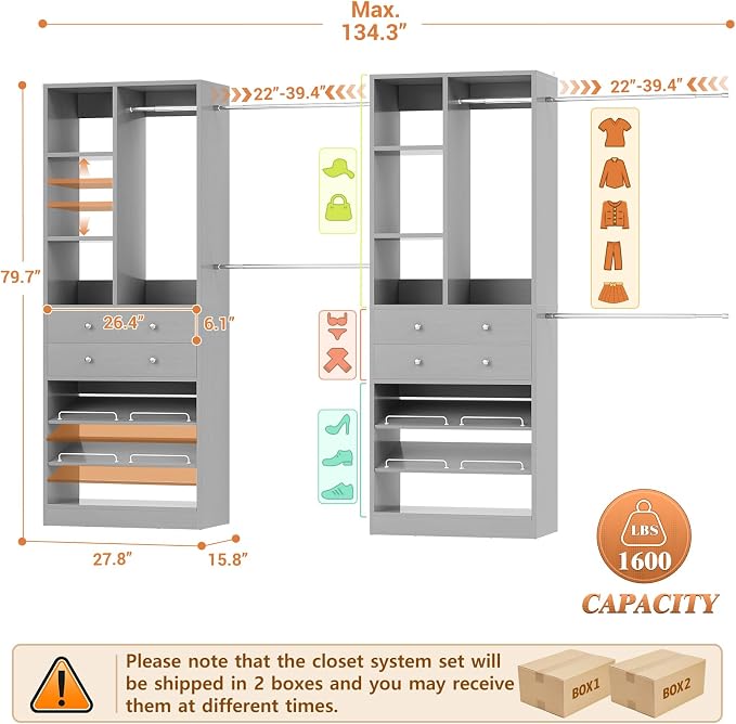 Closet System, Walk-in Closet System - Image 3