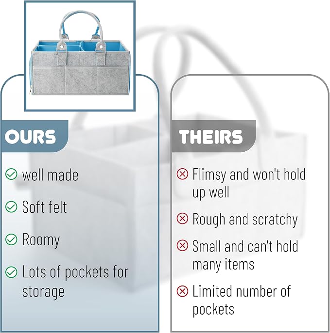 Mr. Pen- Baby Diaper Caddy Organizer, Diaper Organizer, Car Diaper Caddy - Image 4
