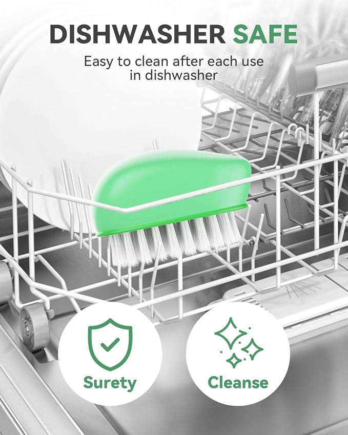 SXhyf Vegetable Brush Scrubber for Food Potato Scrubber, Dishwasher Safe Veggie - Image 6