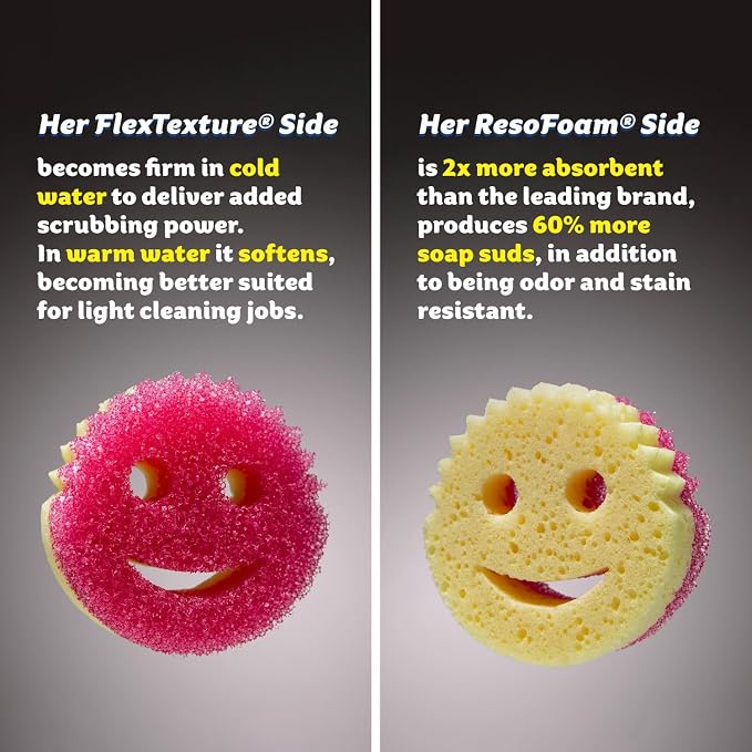 Scrub Daddy Scrub Mommy Kitchen Sponges - Image 3