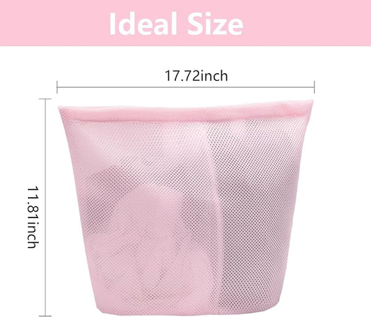 2 Pcs laundry bag with handles mesh laundry bags washing machine laundry totes - Image 2