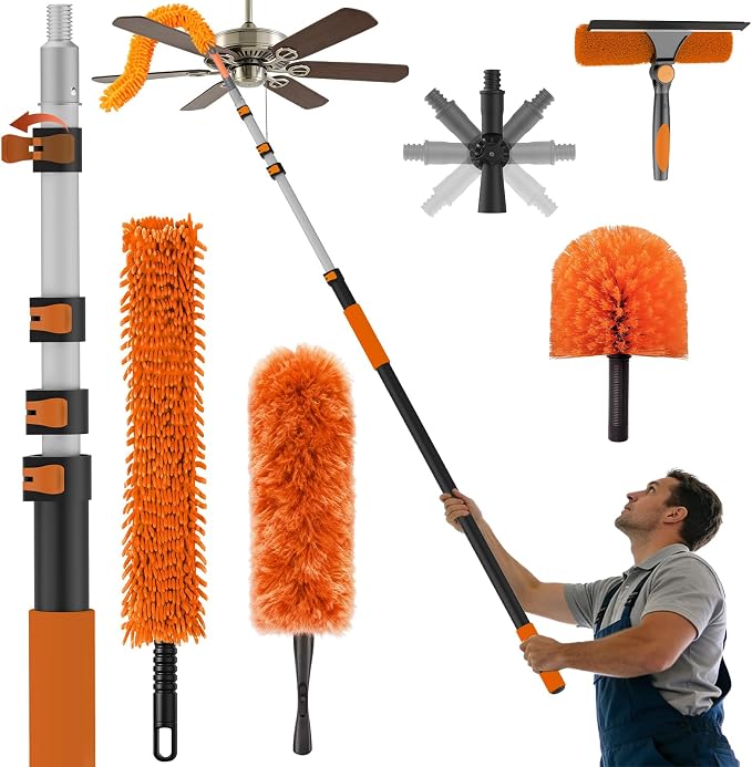 25FT Reach High Ceiling Duster Kits by Unknown