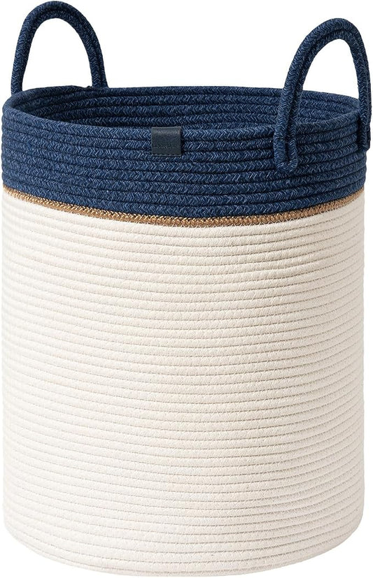LA JOLIE MUSE Woven Basket Rope Storage Baskets by LaJol%C3%ADeMuse
