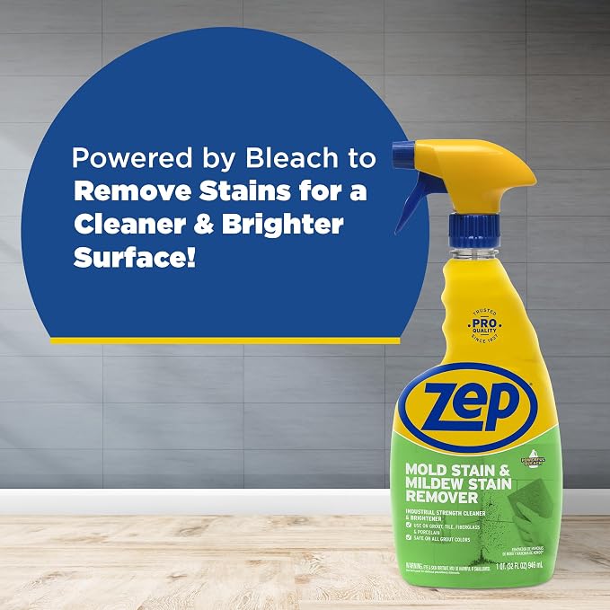 Zep Mold Stain and Mildew Stain Remover - 32 oz ZUMILDEW32 - Professional - Image 7