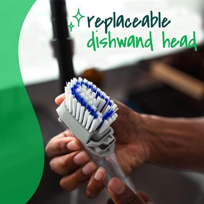 Scotch-Brite Odor Resist Soap Control Dishwand Brush, Non-Scratch Cleaning Brush - Image 10
