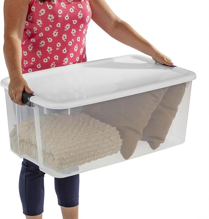 Sterilite 4-Pack Ultra Latching Box, Storage Bins - Image 6