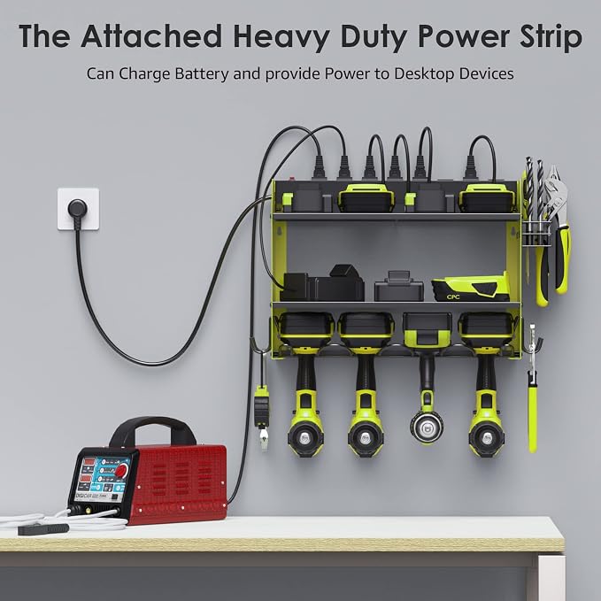 CCCEI Set Power Tool Organizer Wall Mount - Image 3