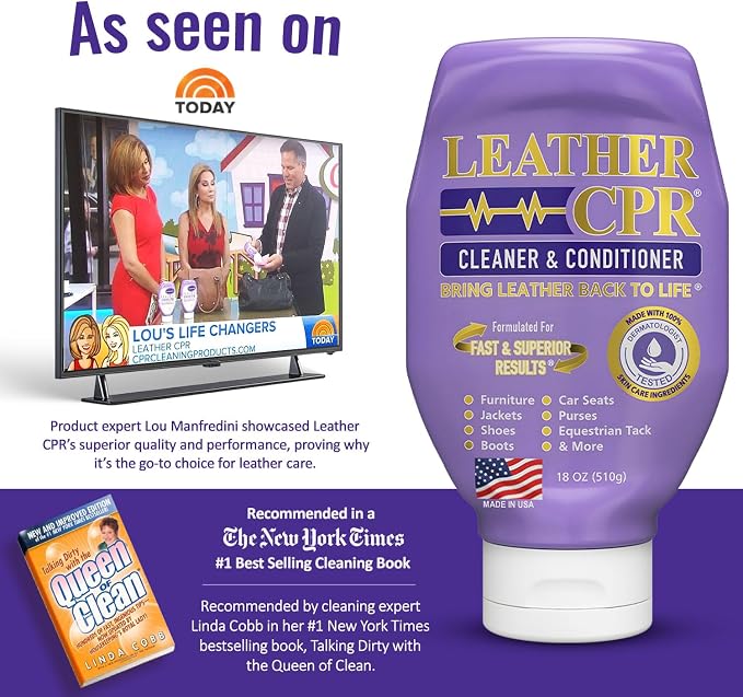 Leather CPR Cleaner & Conditioner 18oz - Image 3