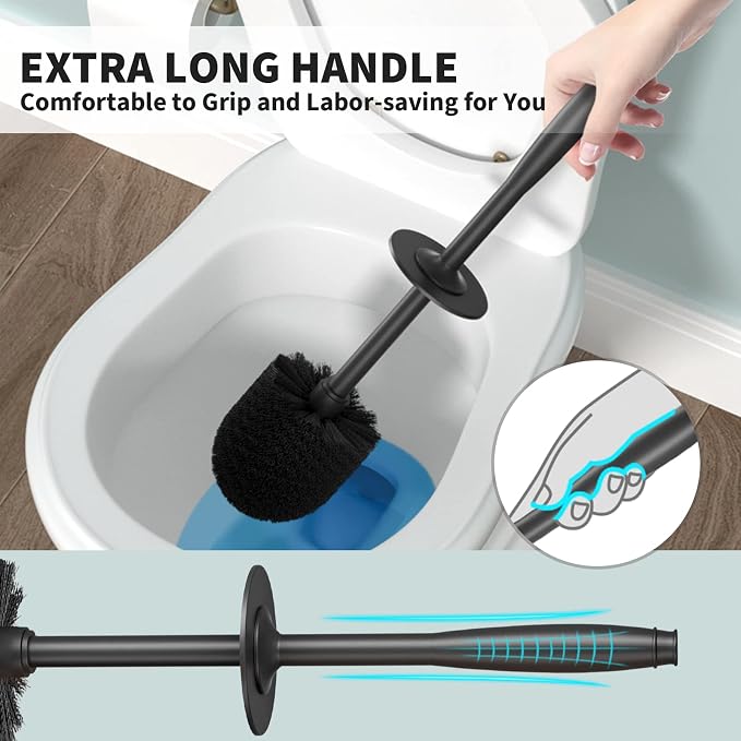 UPTRONIC Toilet Brush, Toilet Bowl Brush - Image 4