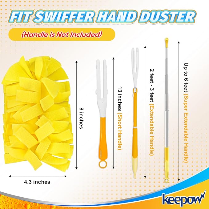 KEEPOW Reusable Duster Refill Compatible - Image 2