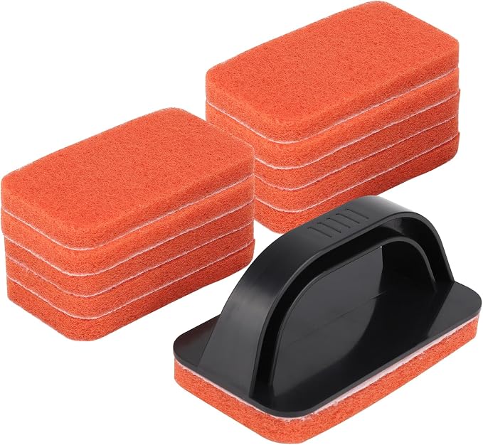 Griddle Scour Pads, Non-Scratch Scouring Pads by Tilldawn