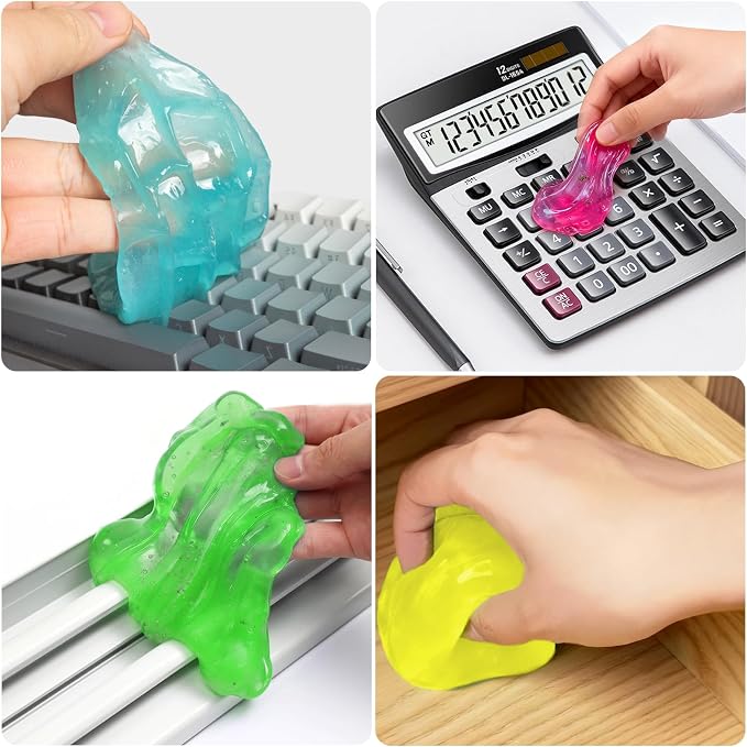 Car Cleaner Gels-4 Pack, Cleaning Gel - Image 5