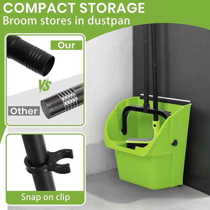 Jumbo Commercial Broom and Dustpan Set - Image 7