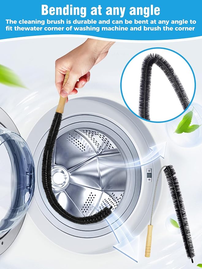 8 Pack Washing Machine Cleaning Brush Kits, Front Load Washer Cleaner Tools - Image 4