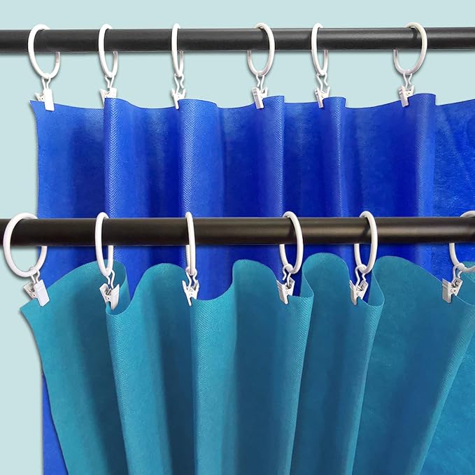 100 Pack Metal Curtain Rings - Image 6