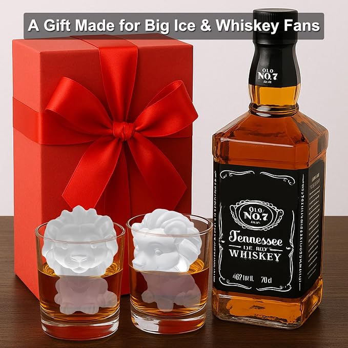 3D Lion Ice Cube Silicone Molds Tray - Image 6