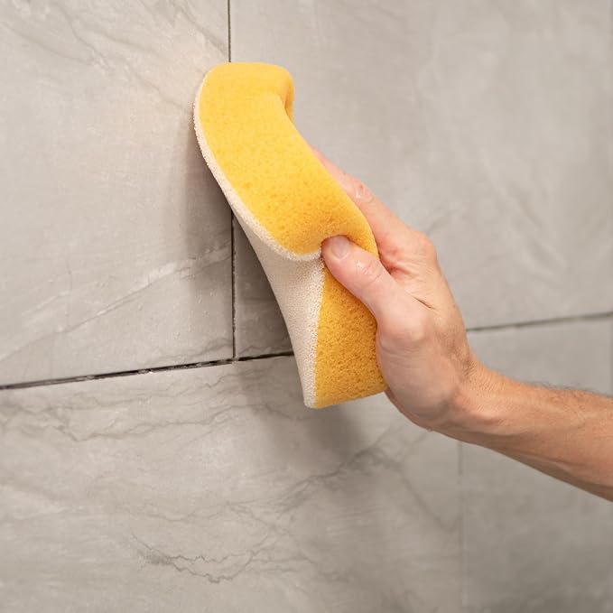 QEP 70007-24 Scrubbing Sponge for Grouting & Cleaning, 7.5" x 5.25" - Image 3