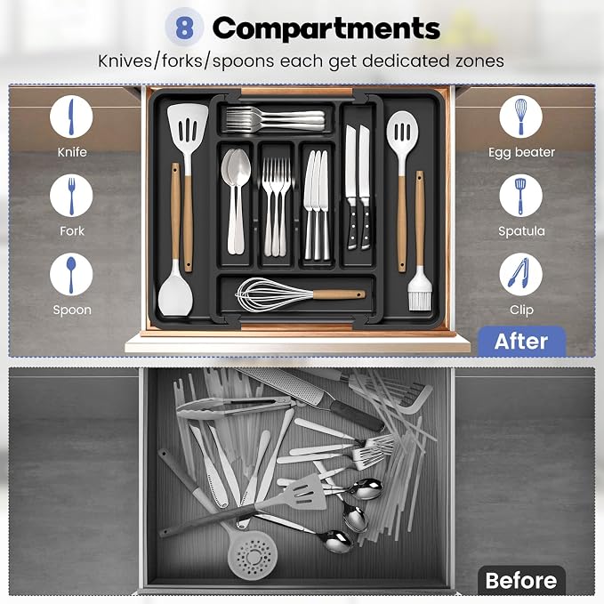 Caperci Large Silverware Organizer - Image 5