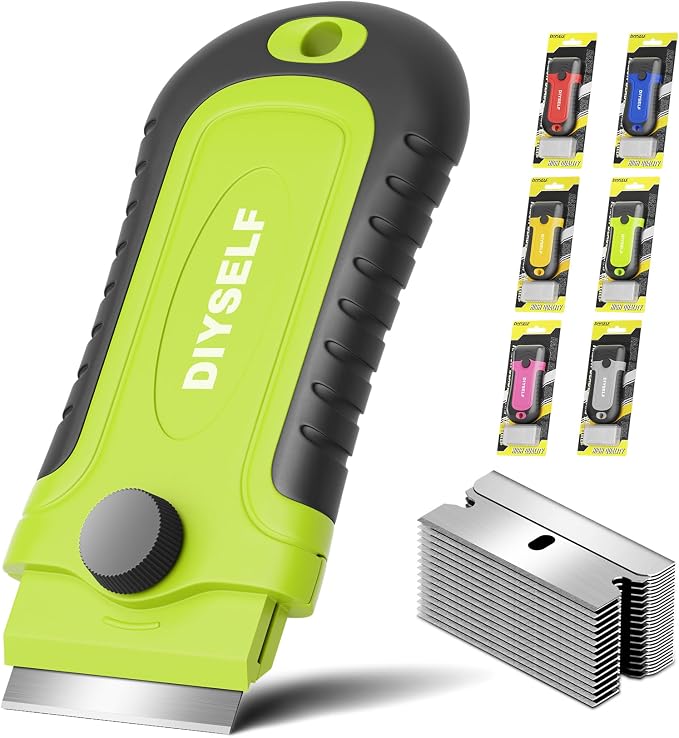 DIYSELF 1 Pack Razor Blade Scraper by DIYSELF
