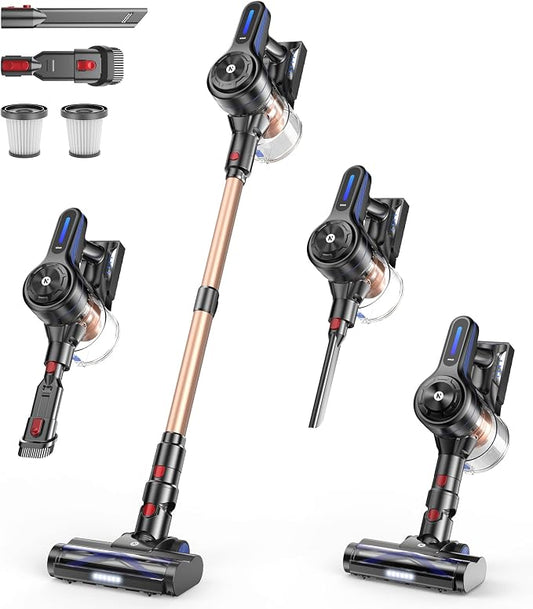 NADALY Cordless Vacuum Cleaner, Powerful Stick Vacuum by NADALY