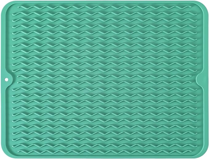 Silicone Dish Drying Mat for Multiple Usage, Easy clean, Eco-friendly, by MODENGKONGJIAN