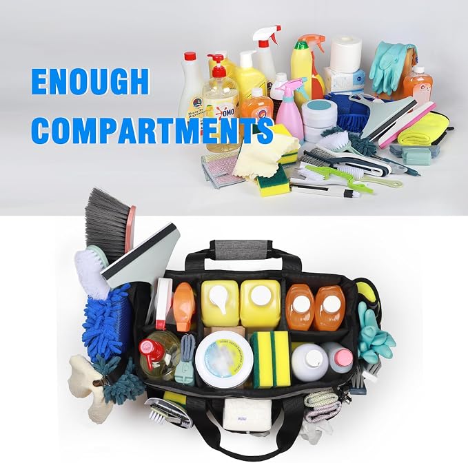 Wearable Cleaning Caddy Bag, Cleaning Caddy Supplies Organizer - Image 7