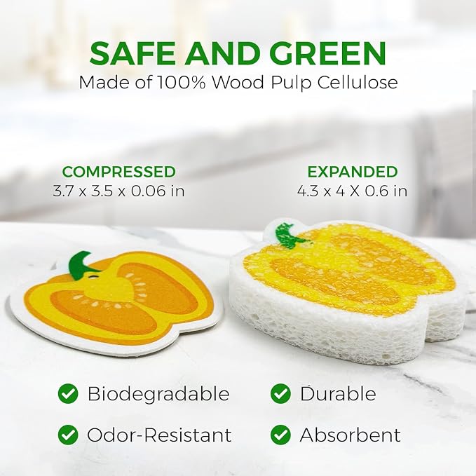 Biodegradable Cellulose Compressed Sponges Bulk - Image 3