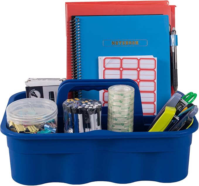Matthew Large Plastic Tote Tool & Deluxe Supply Cleaning Caddy - Image 6