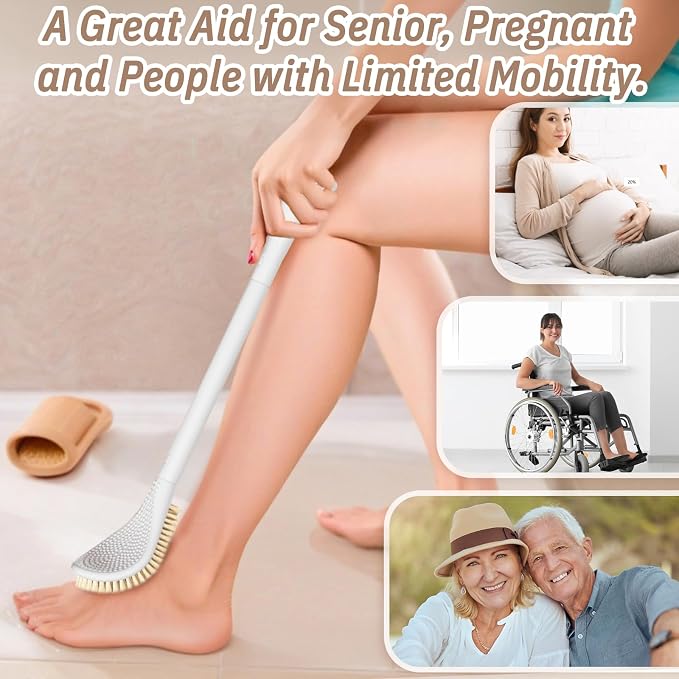 New Foot Brush & Foot Files Set, 3-IN-1 Foot Scrubber - Image 8
