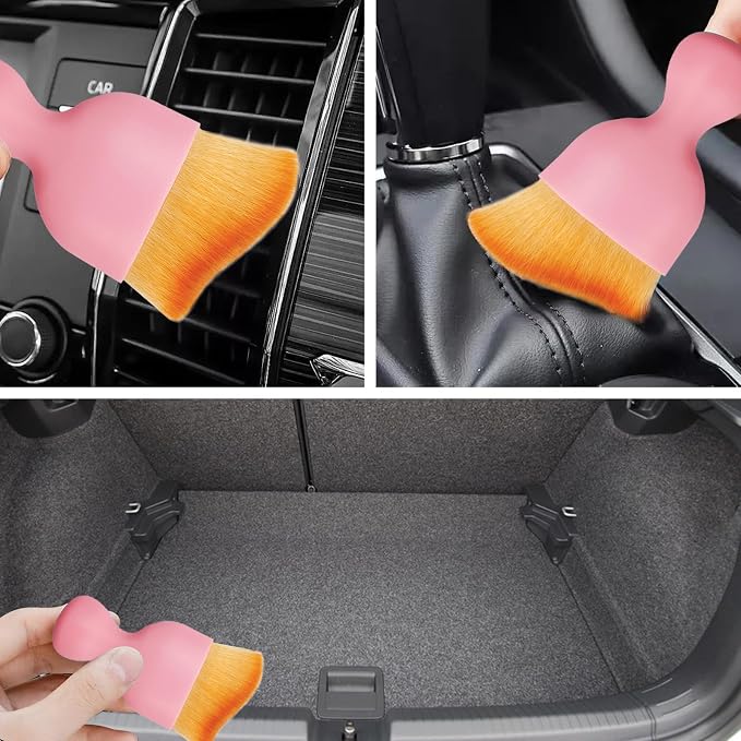 1Pcs Auto Soft Hair Brush Advanced Car Interior Detailing Brush - Image 7