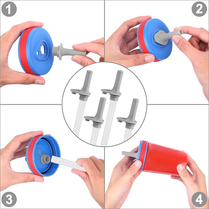 XANGNIER Replacement Straws and Bite Valve Compatible - Image 6