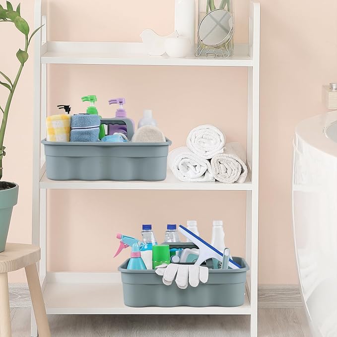Taysisiter 6 Packs Plastic Cleaning Caddy - Image 8
